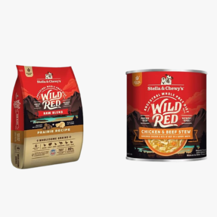Stella & Chewy’s Wild Red Raw Blend Kibble Dry Dog Food